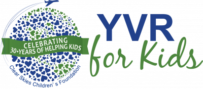YVR for Kids 30+ Years Logo